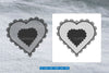 Valentine Lace Heart SVG Bundle
