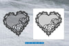 Valentine Lace Heart SVG Bundle