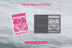 Valentine Papercut Card SVG Bundle - CraftNest - Digital Crafting and Art