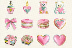 Valentine Clipart Bundle Set - CraftNest - Digital Crafting and Art
