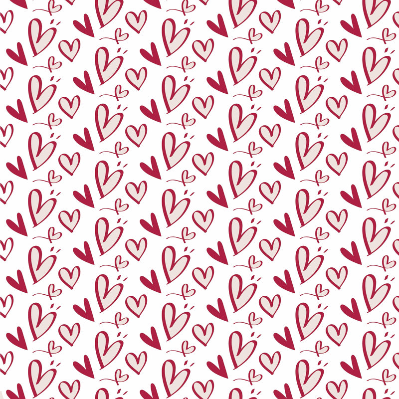 Valentine Heart Seamless Digital Paper - CraftNest - Digital Crafting and Art