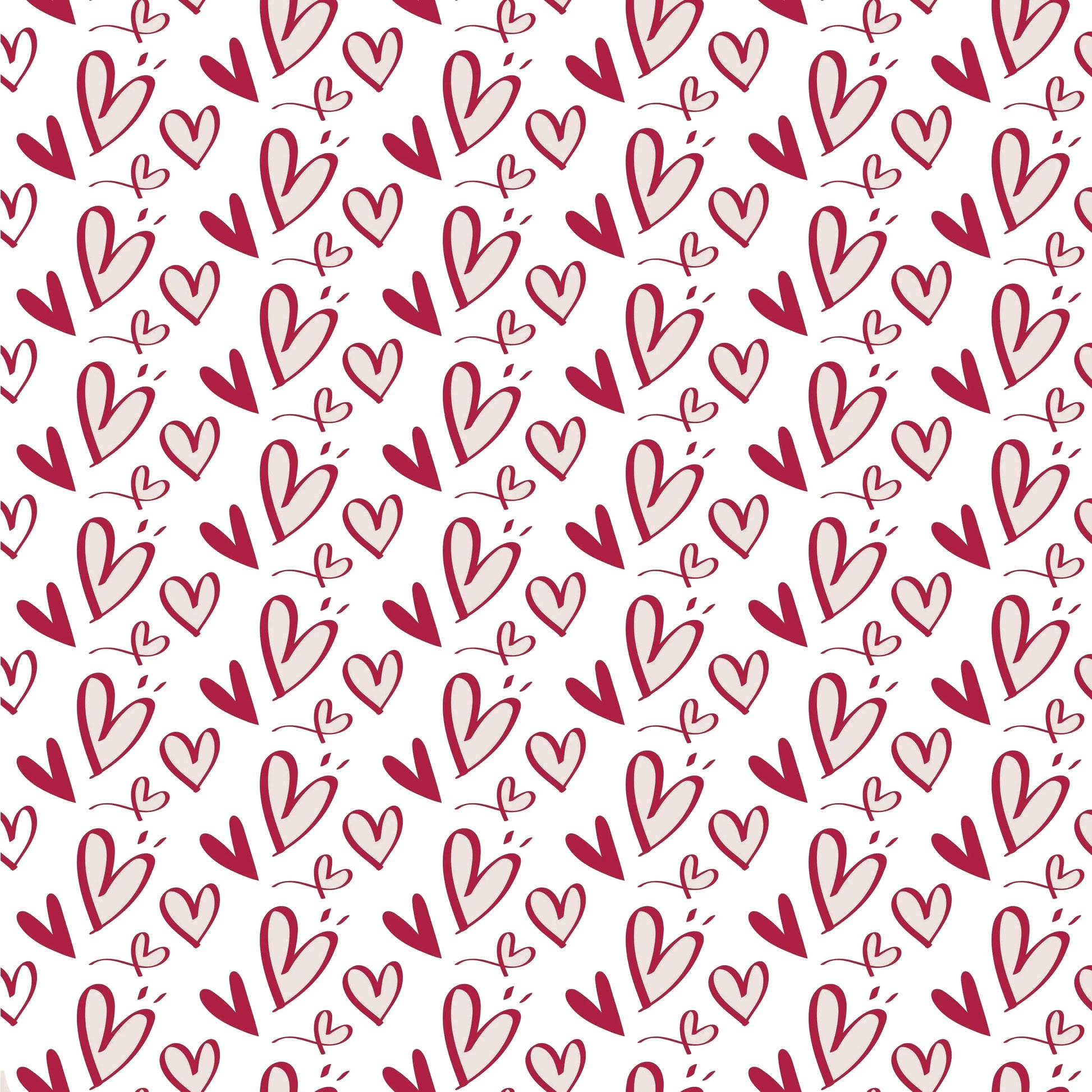 Valentine Heart Seamless Digital Paper - CraftNest - Digital Crafting and Art