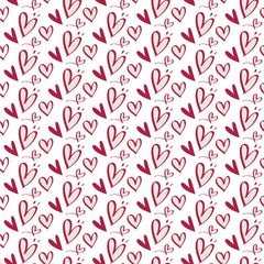 Valentine Heart Seamless Digital Paper - CraftNest - Digital Crafting and Art