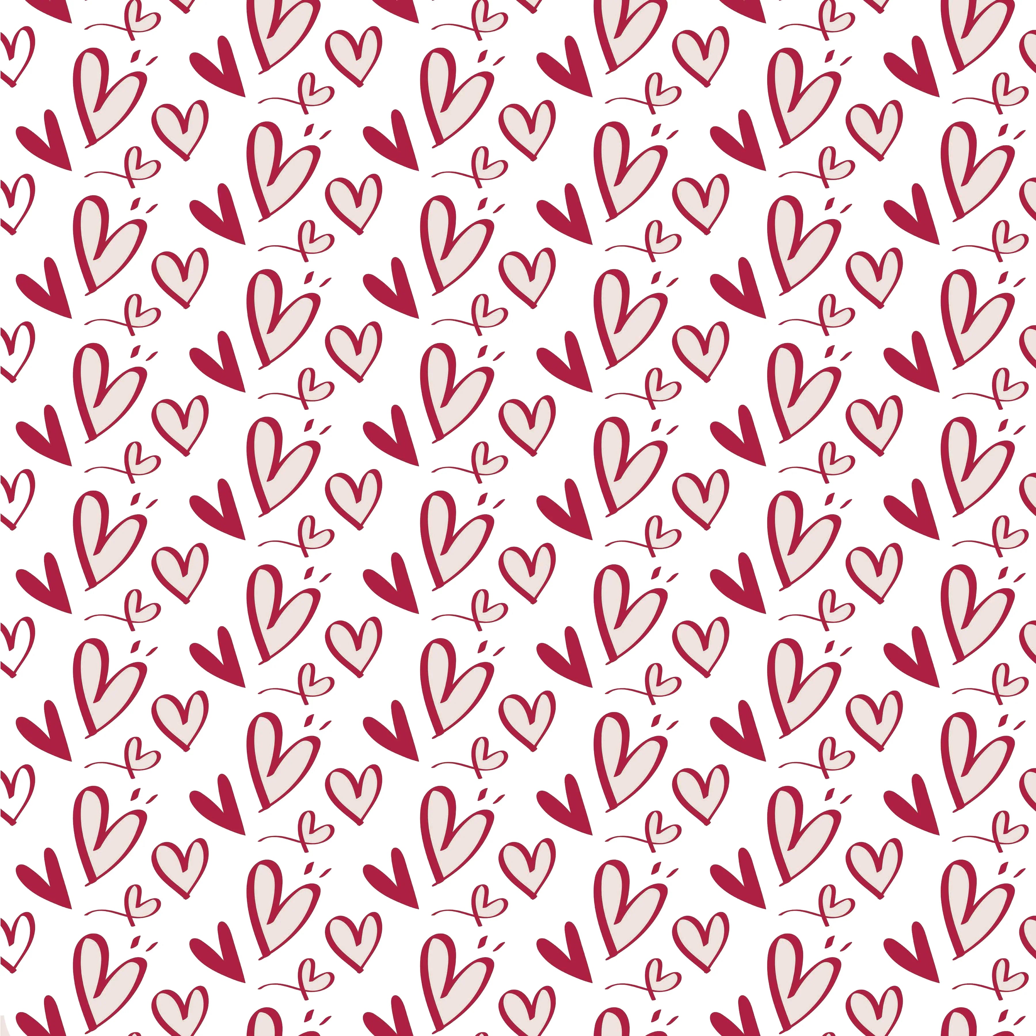 Valentine Heart Seamless Digital Paper - CraftNest - Digital Crafting and Art