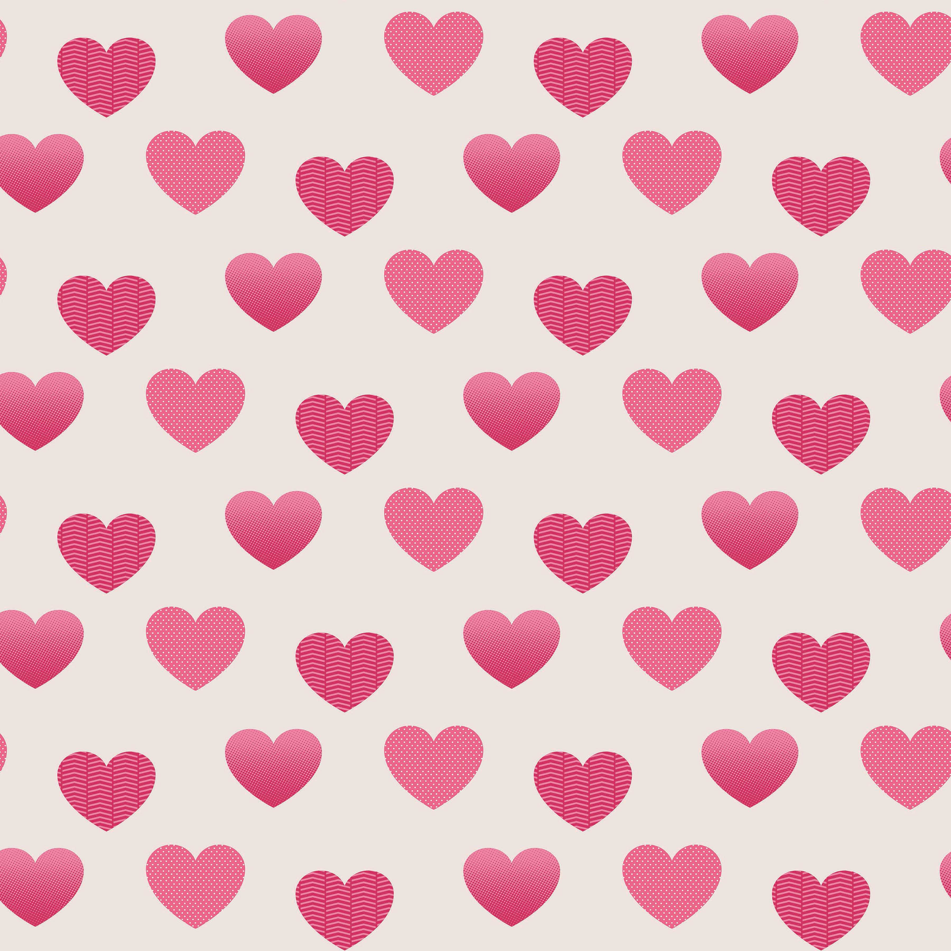 Valentine Heart Seamless Digital Paper - CraftNest - Digital Crafting and Art