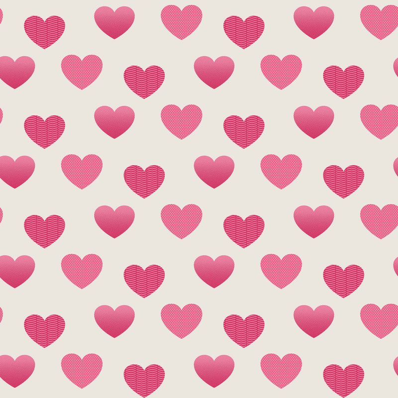 Valentine Heart Seamless Digital Paper - CraftNest - Digital Crafting and Art