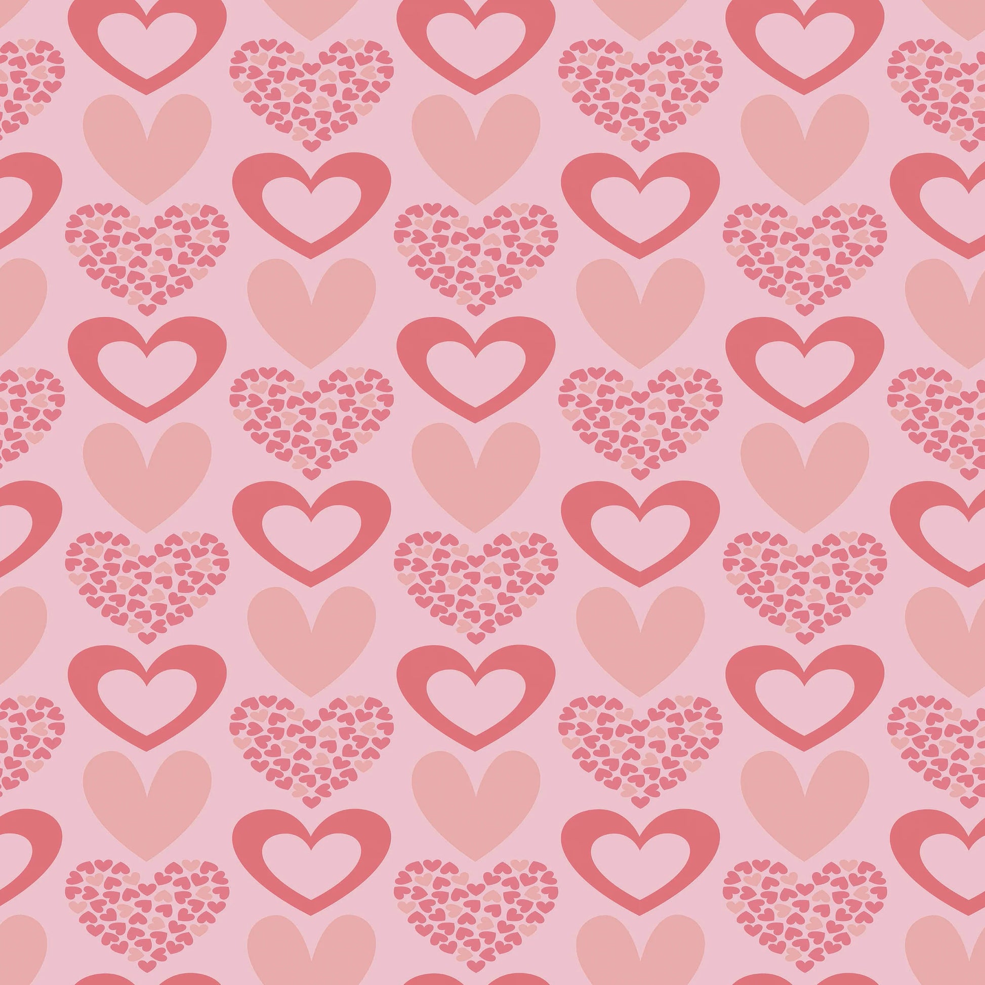 Valentine Heart Seamless Digital Paper - CraftNest - Digital Crafting and Art