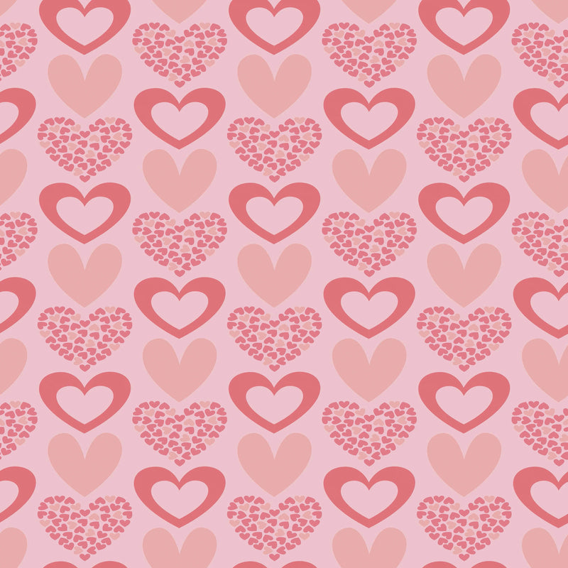 Valentine Heart Seamless Digital Paper - CraftNest - Digital Crafting and Art