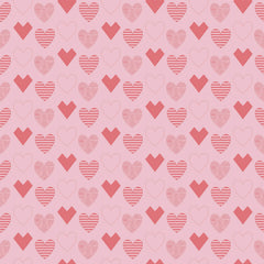 Valentine Heart Seamless Digital Paper - CraftNest - Digital Crafting and Art
