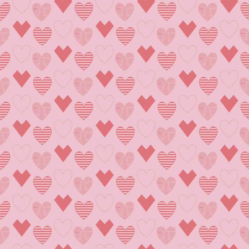 Valentine Heart Seamless Digital Paper - CraftNest - Digital Crafting and Art