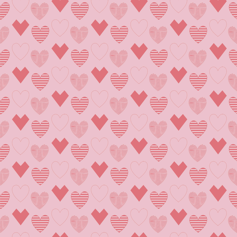 Valentine Heart Seamless Digital Paper - CraftNest - Digital Crafting and Art