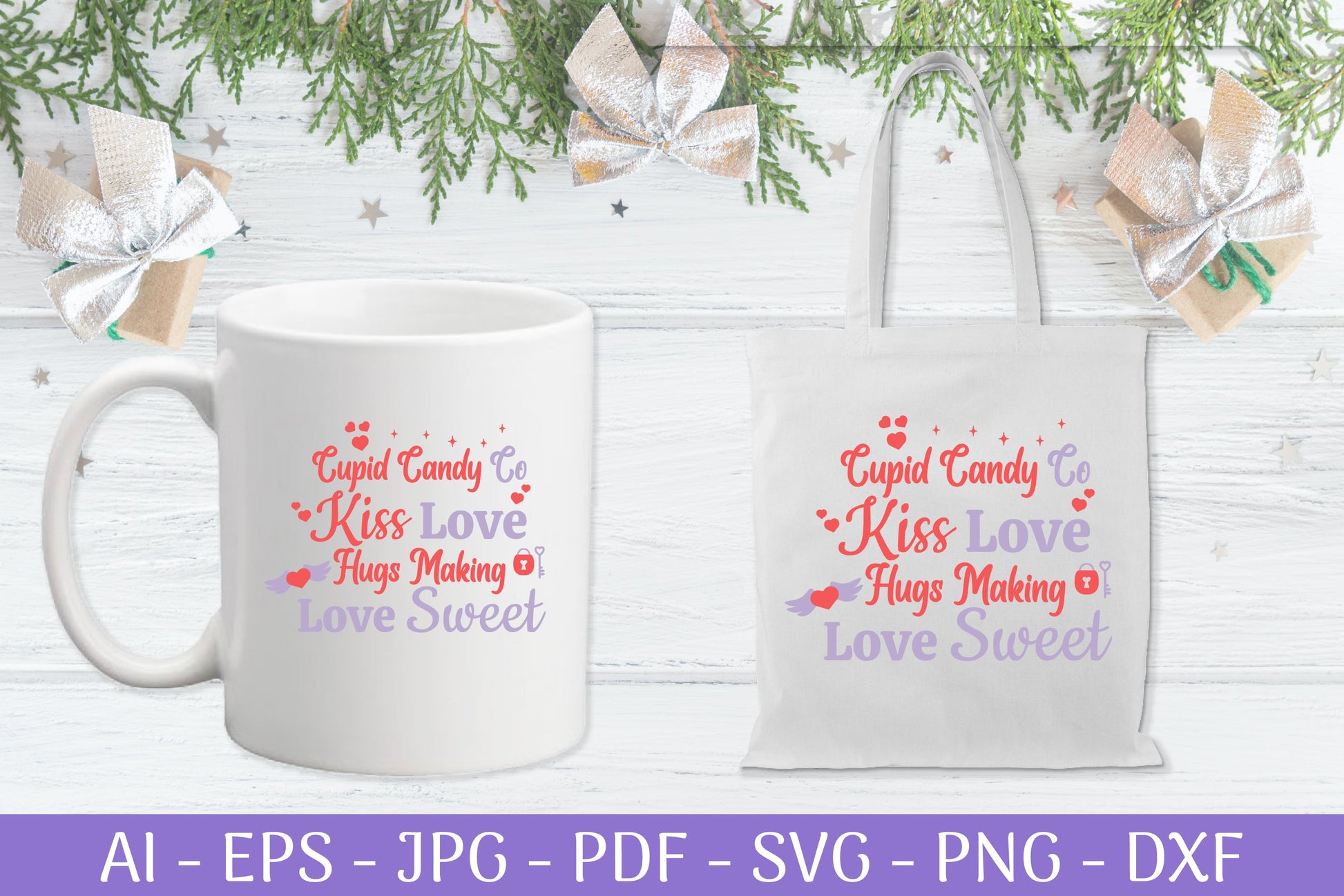 Valentine's Day Sign SVG Bundle - CraftNest - Digital Crafting and Art