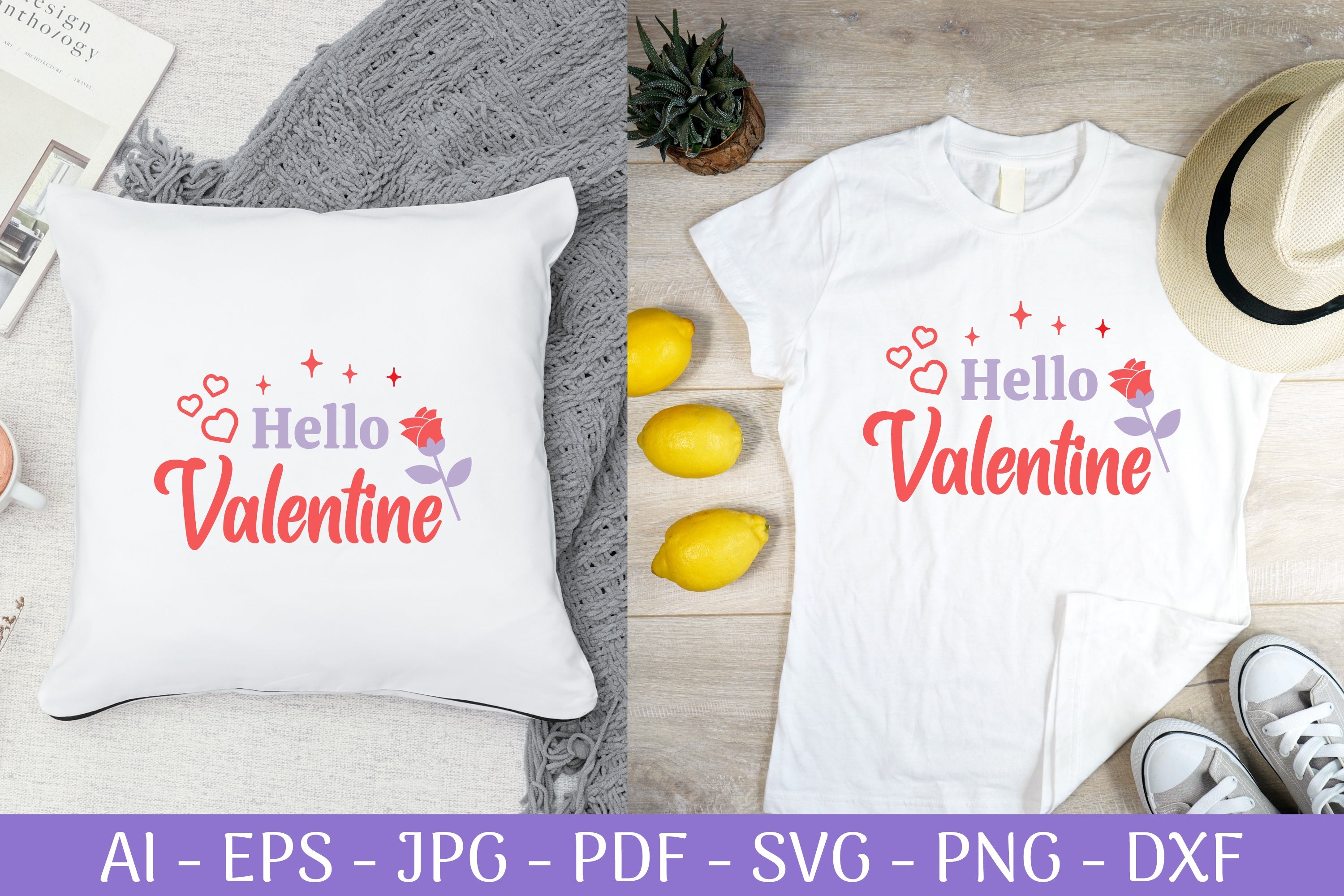 Valentine's Day Sign SVG Bundle 4 - CraftNest - Digital Crafting and Art