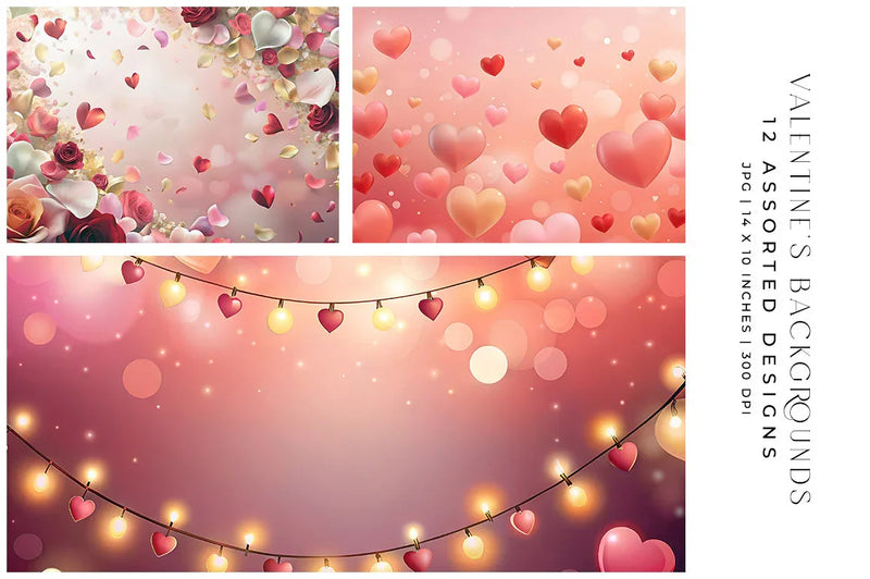 Valentine's Backgrounds - CraftNest - Digital Crafting and Art