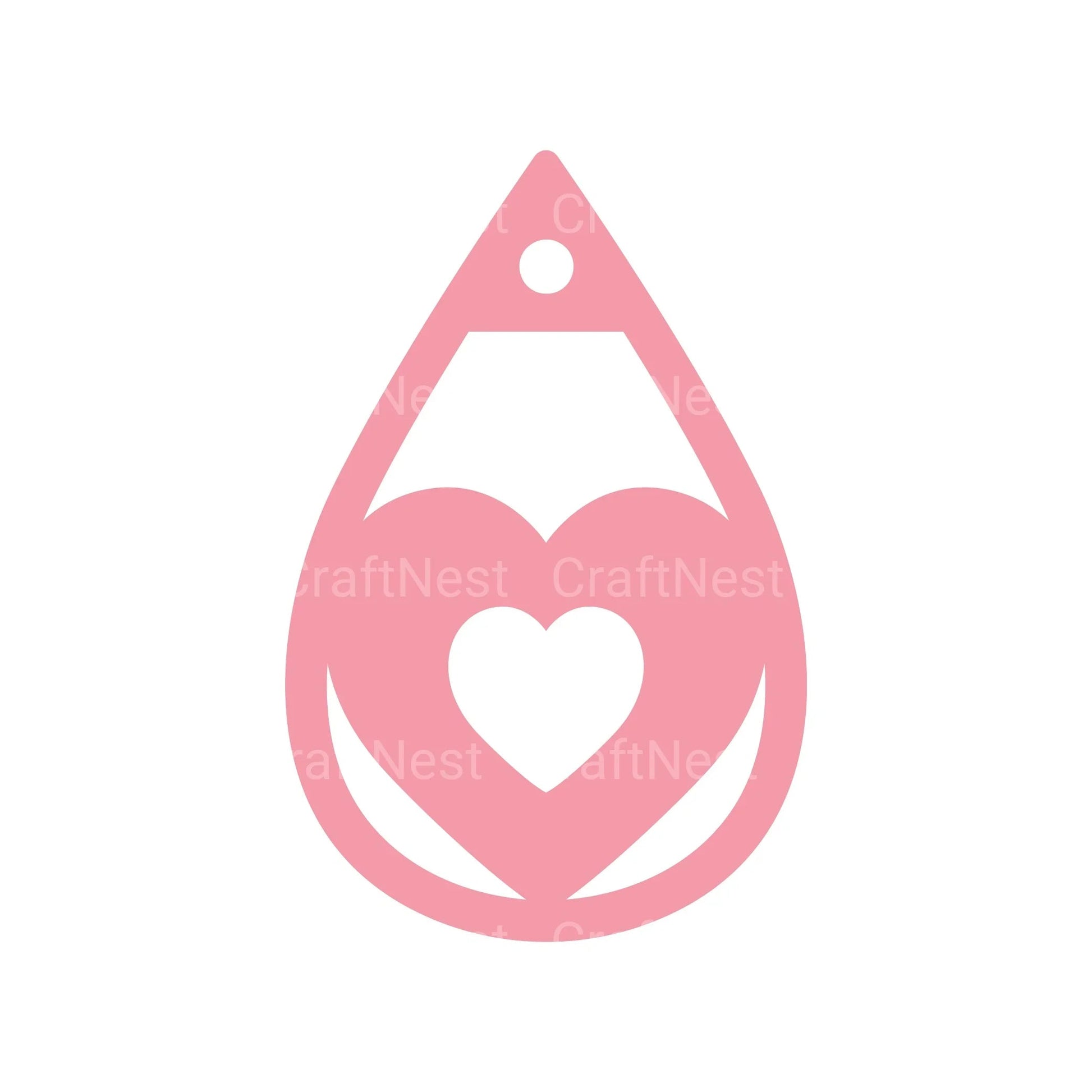 Valentine's Day Earring SVG Bundle - CraftNest - Digital Crafting and Art