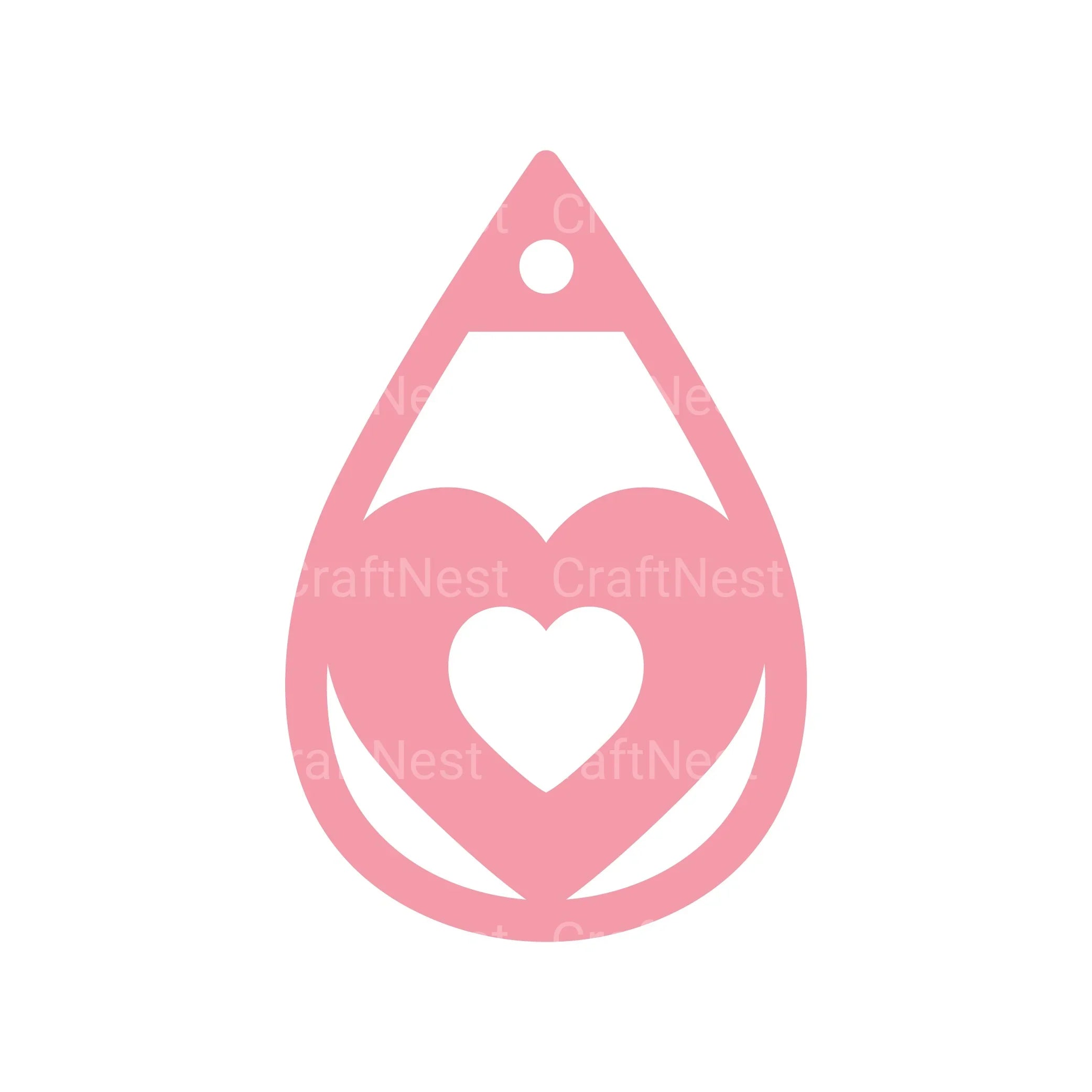 Valentine's Day Earring SVG Bundle - CraftNest - Digital Crafting and Art