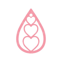 Valentine's Day Earring SVG Bundle - CraftNest - Digital Crafting and Art