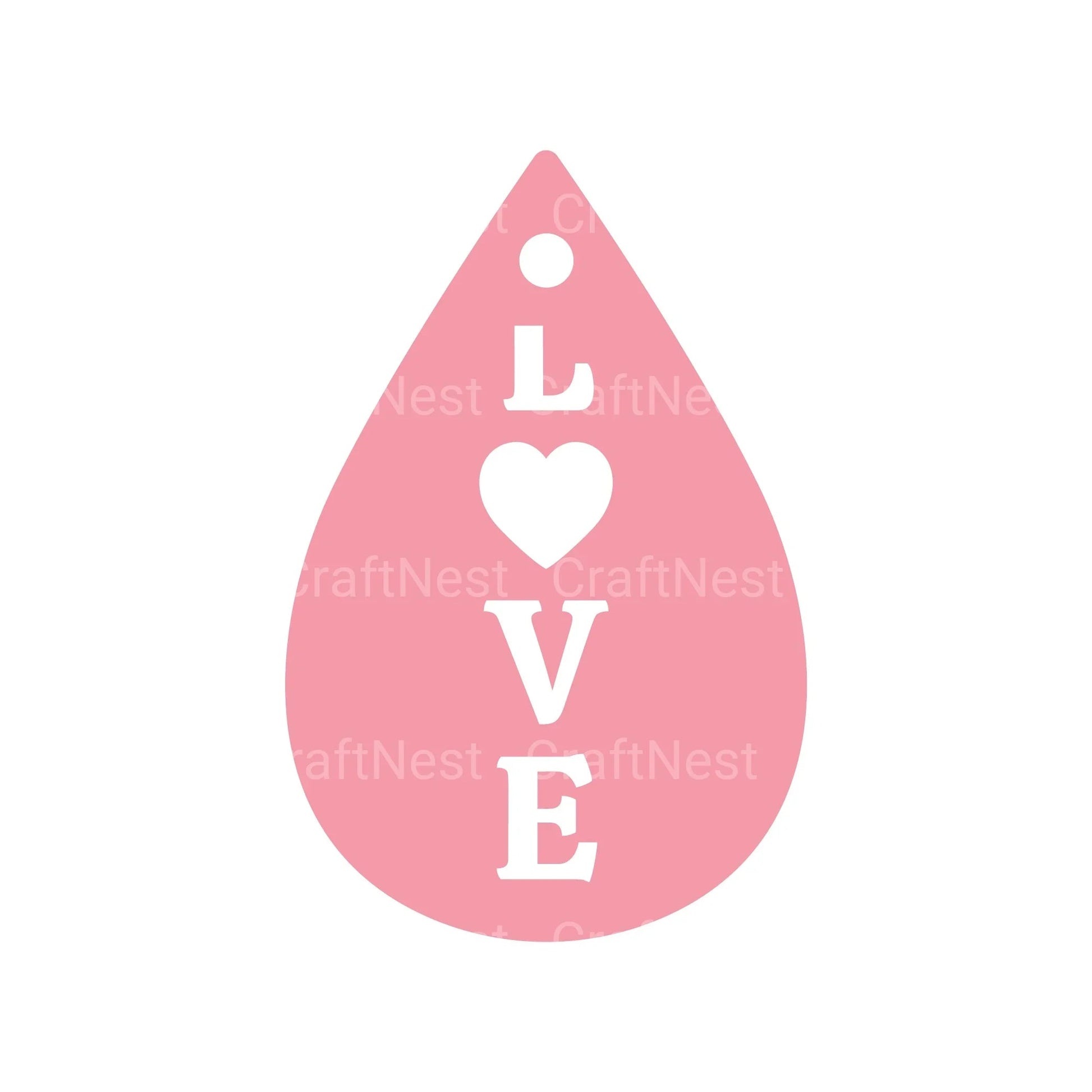 Valentine's Day Earring SVG Bundle - CraftNest - Digital Crafting and Art
