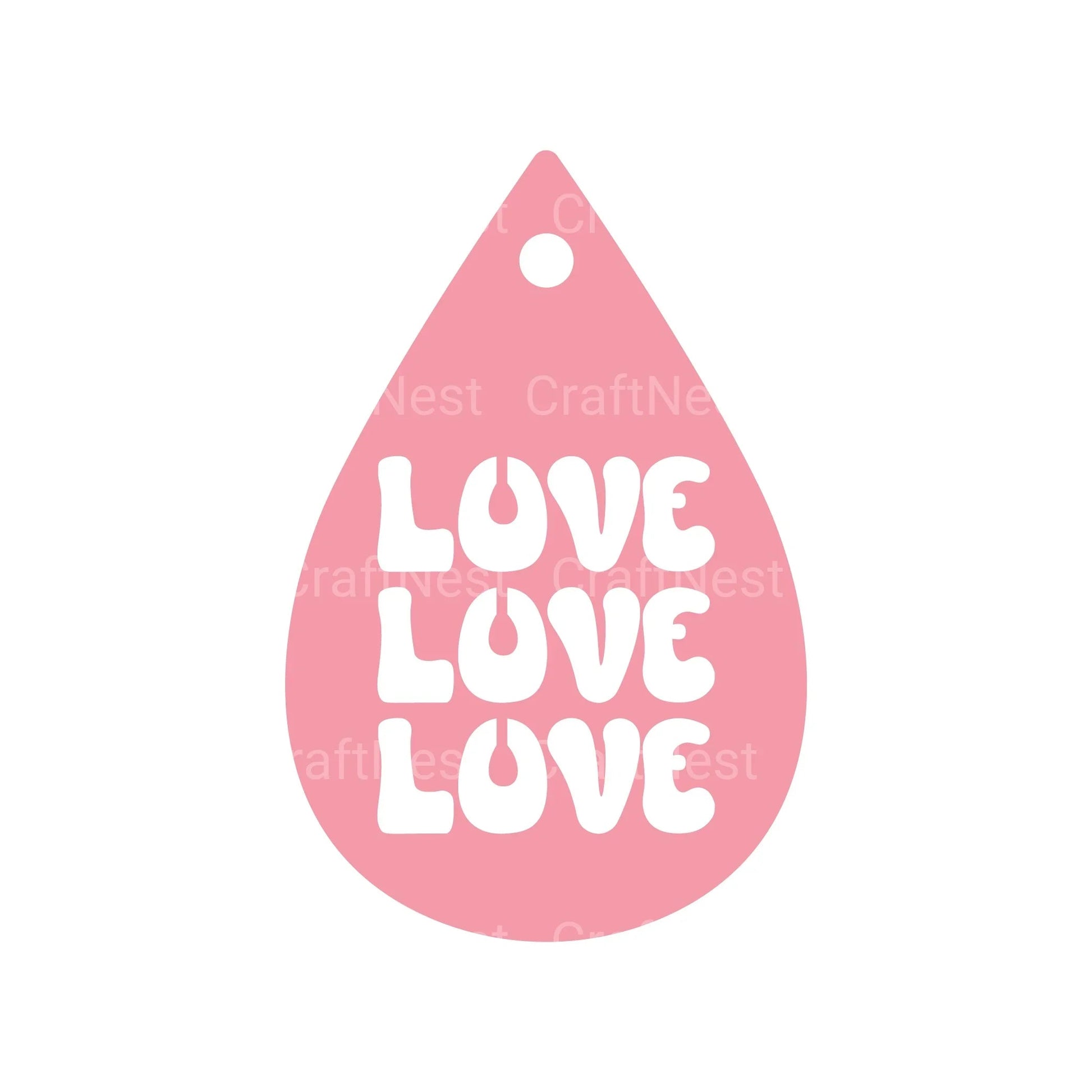 Valentine's Day Earring SVG Bundle - CraftNest - Digital Crafting and Art