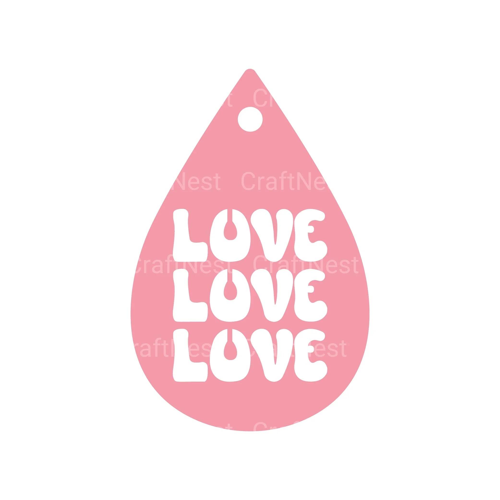 Valentine's Day Earring SVG Bundle - CraftNest - Digital Crafting and Art