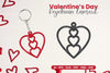 Valentine's Day Keychain Laser Cut SVG Bundle