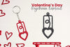 Valentine's Day Keychain Laser Cut SVG Bundle