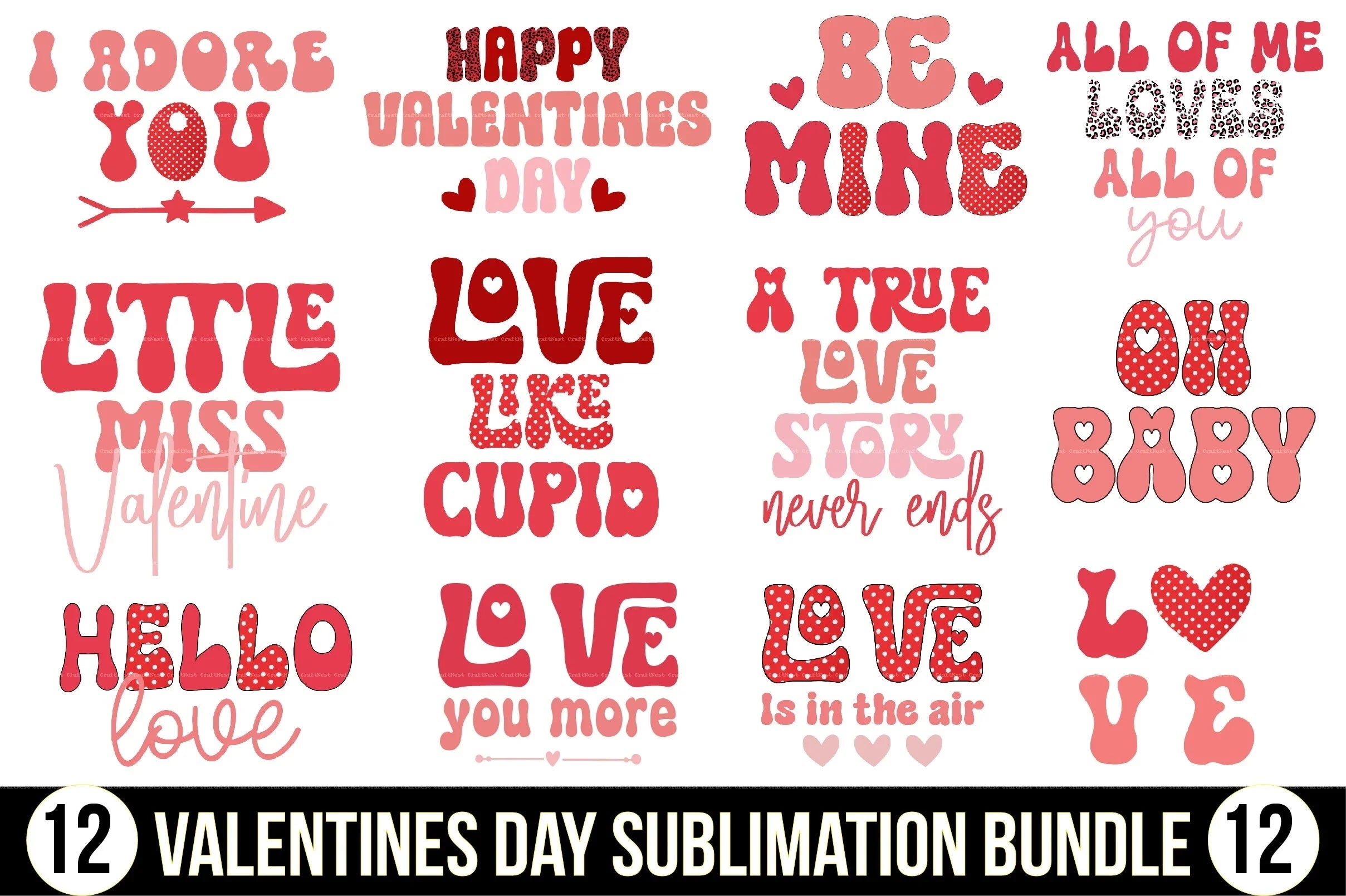 Valentine's Day Clipart Bundle
