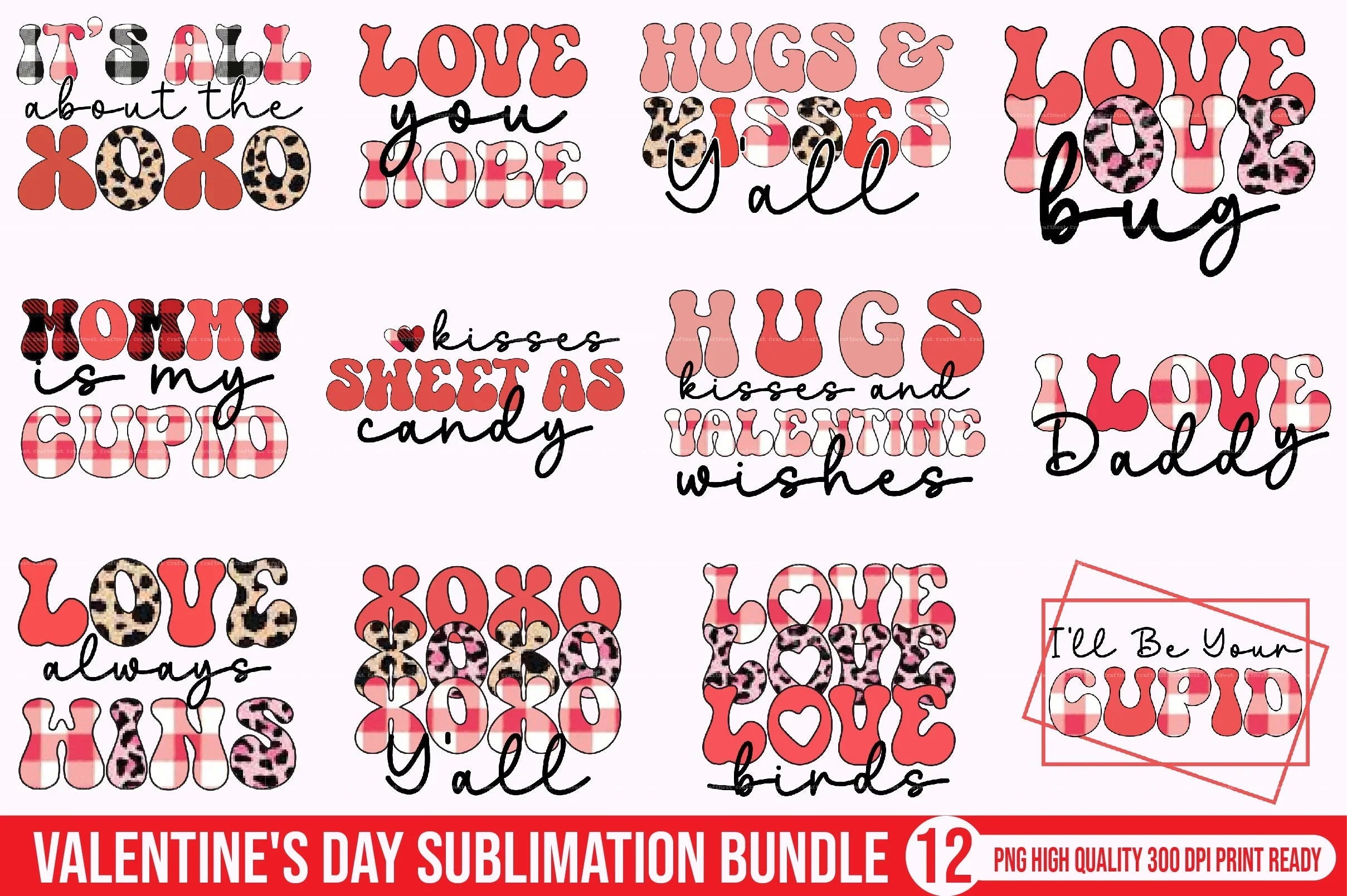 Valentine's Day Clipart Bundle