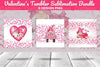 Valentine Gnomes Tumbler Clipart Bundle