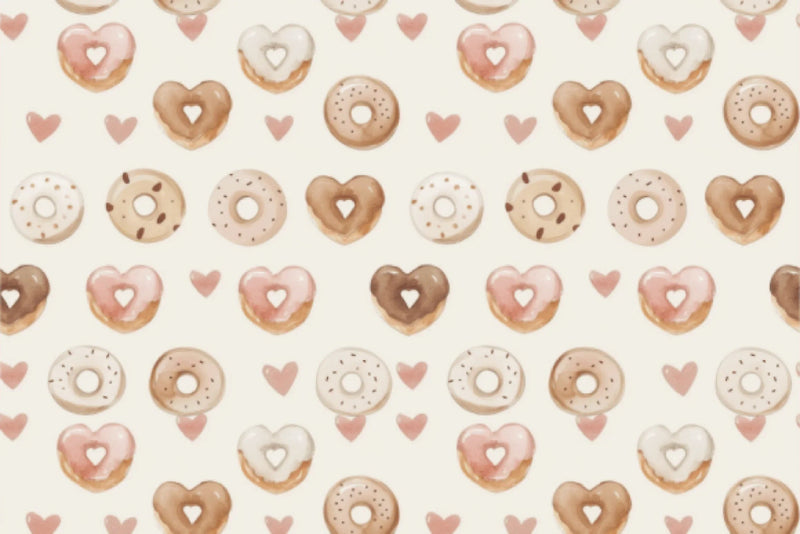 Boho Valentine's Day Seamless Digital Paper - CraftNest - Digital Crafting and Art