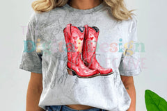 Valentine's Day Cowgirl Boots Clipart Bundle - CraftNest - Digital Crafting and Art
