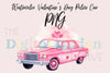 Adorable Police Car Valentine's Day Clipart Bundle