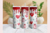 Vintage Valentine's Day Glitter Tumbler Wrap Bundle