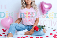 Vintage Valentine's Day Coquette Bow Heart Clipart Bundle - CraftNest - Digital Crafting and Art