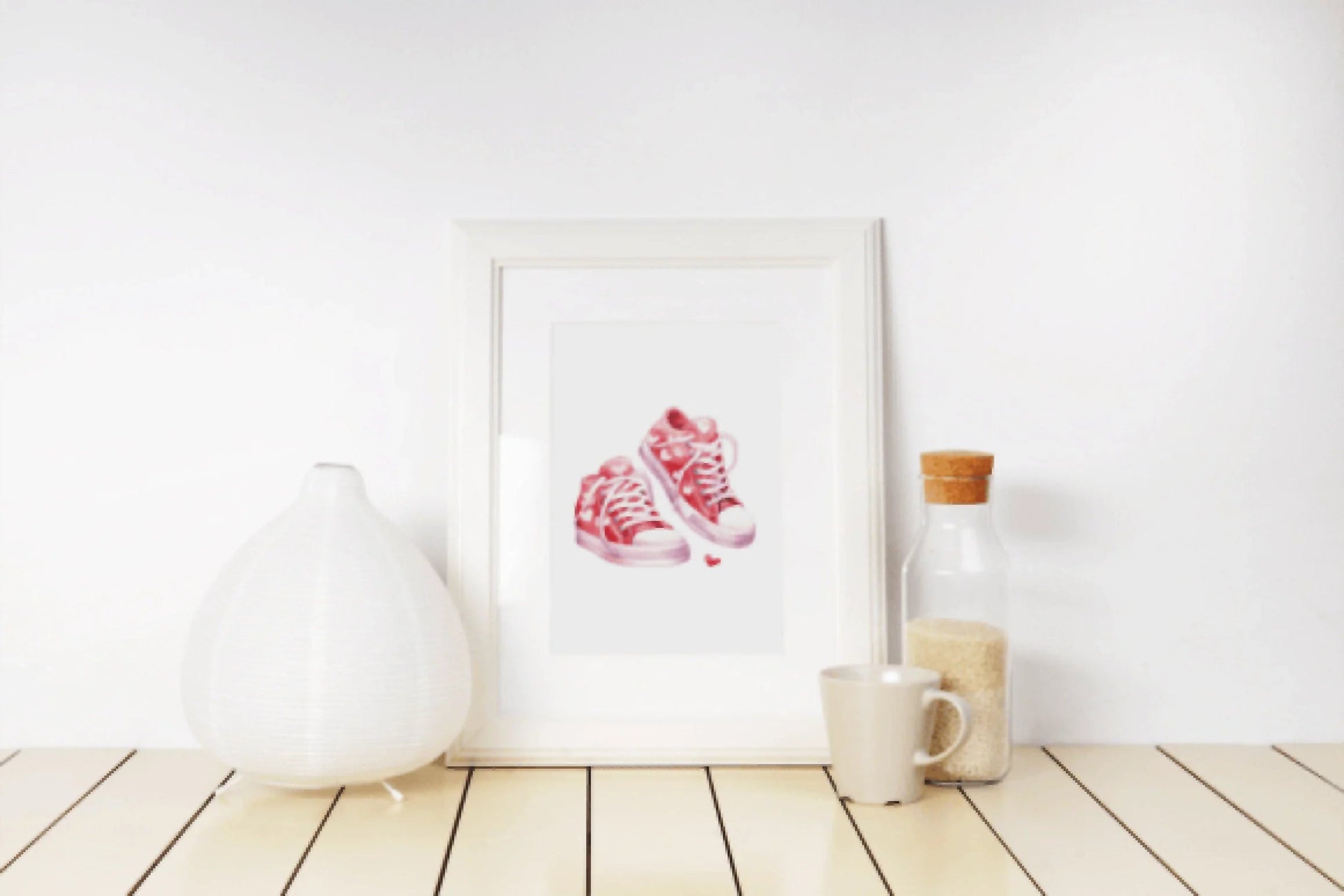 Vintage Valentine's Day Sneakers Clipart Bundle - CraftNest - Digital Crafting and Art