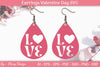 Valentine's Earrings SVG Bundle