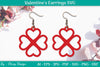 Valentine's Earrings SVG Bundle