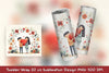 Valentine's Couple Tumbler Wrap
