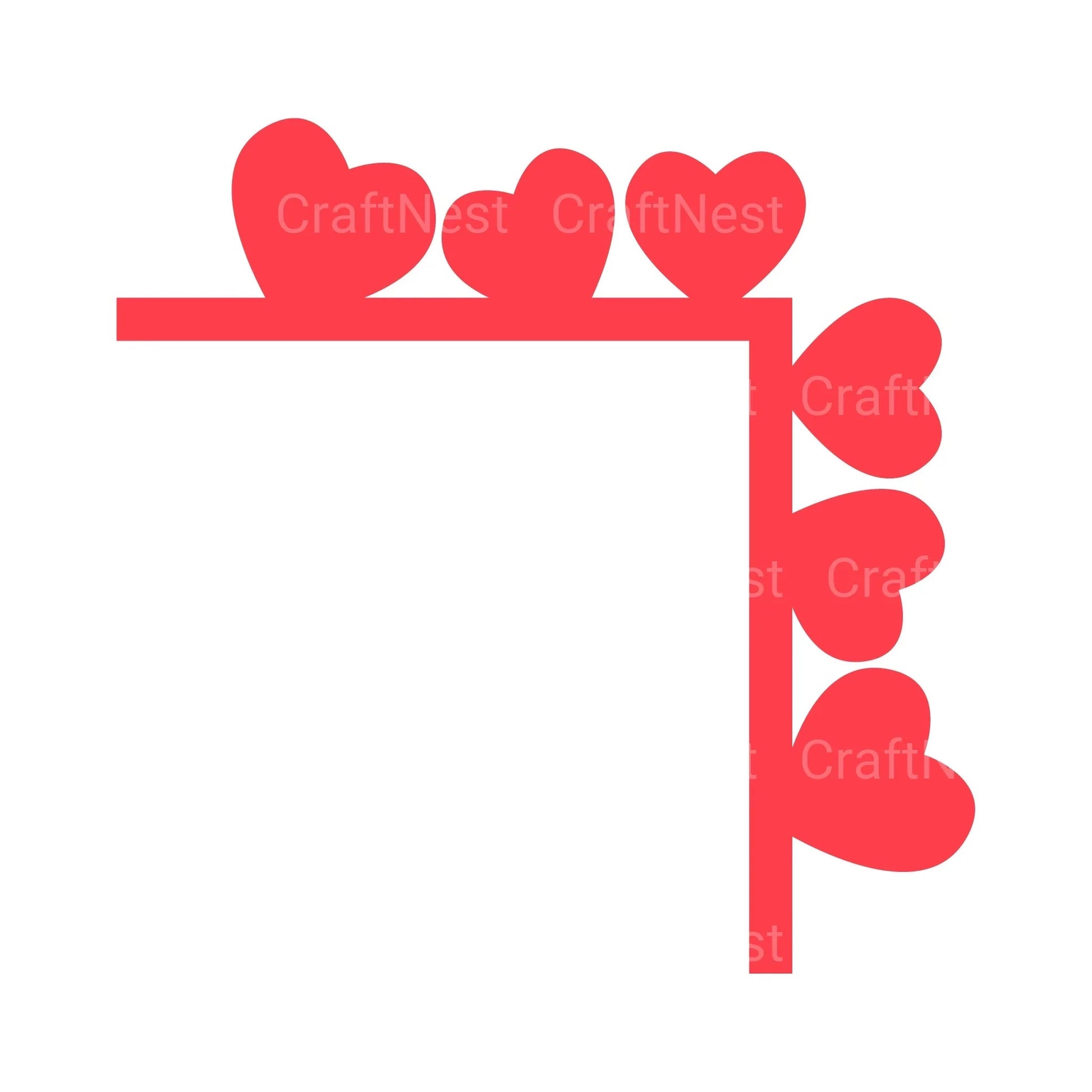 Valentine's Door Corner SVG Bundle - CraftNest - Digital Crafting and Art