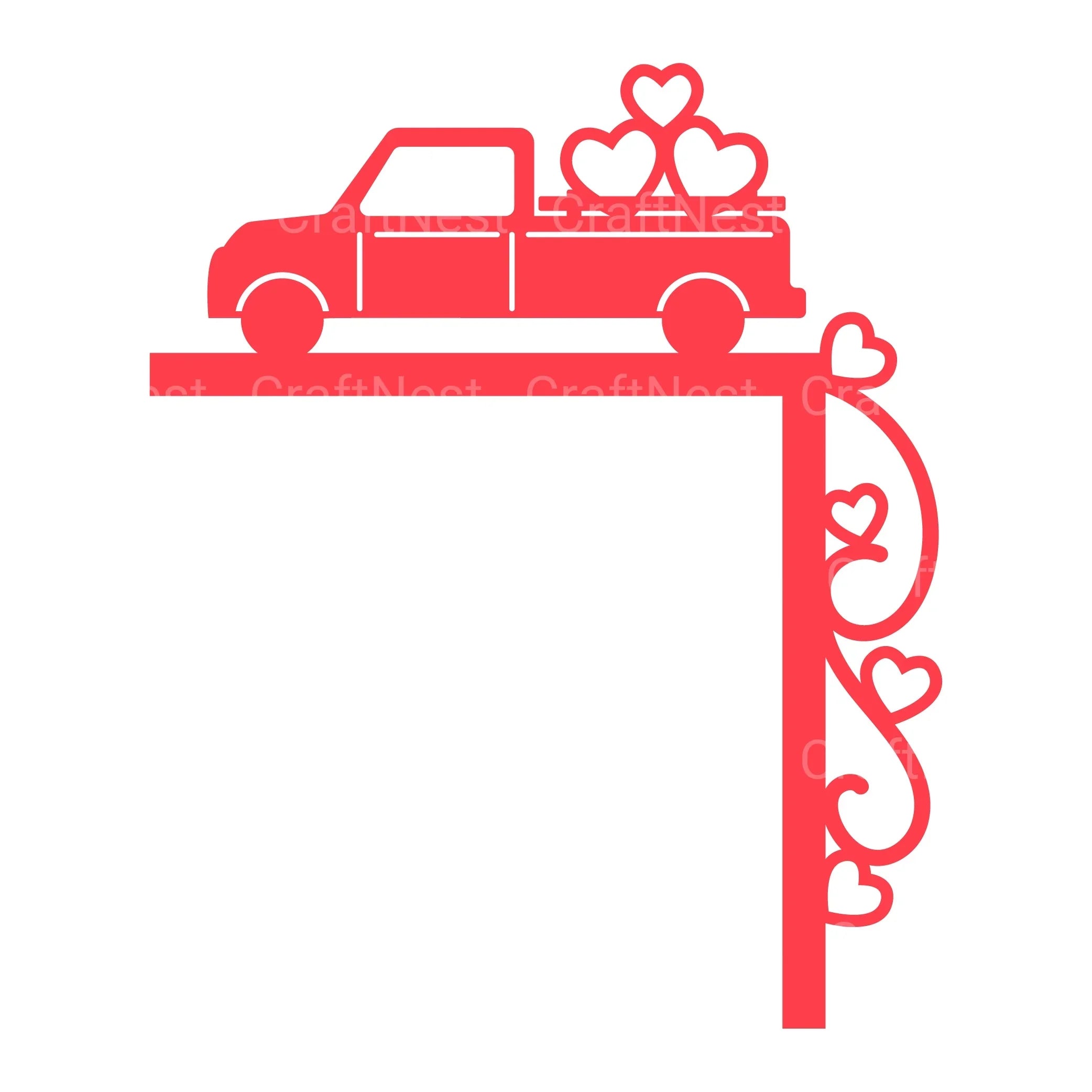 Valentine's Door Corner SVG Bundle - CraftNest - Digital Crafting and Art