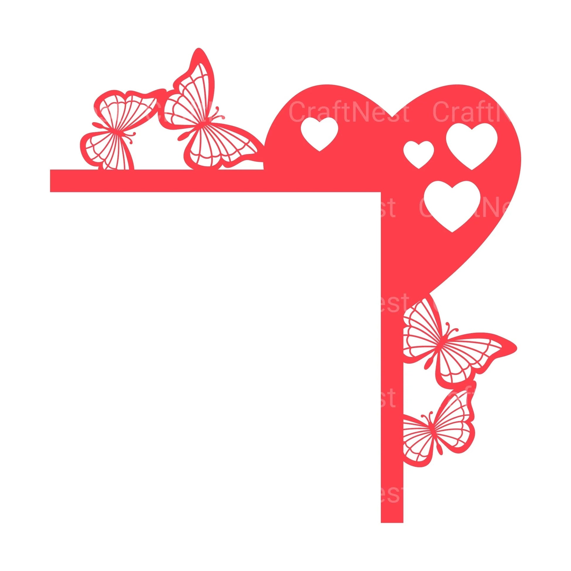 Valentine's Door Corner SVG Bundle - CraftNest - Digital Crafting and Art