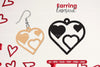 Valentine's Earring Laser Cut SVG Bundle