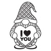 Valentine's Gnome SVG Bundle