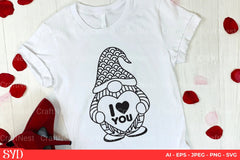 Valentine's Gnome SVG Bundle - CraftNest - Digital Crafting and Art