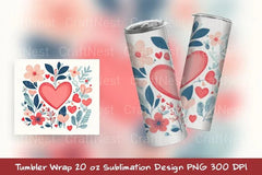 Valentine's Ornament Tumbler Wrap - CraftNest - Digital Crafting and Art
