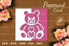 Valentine's Papercut Card SVG Bundle