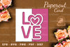 Valentine's Papercut Card SVG Bundle