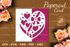 Valentine's Papercut Card SVG Bundle