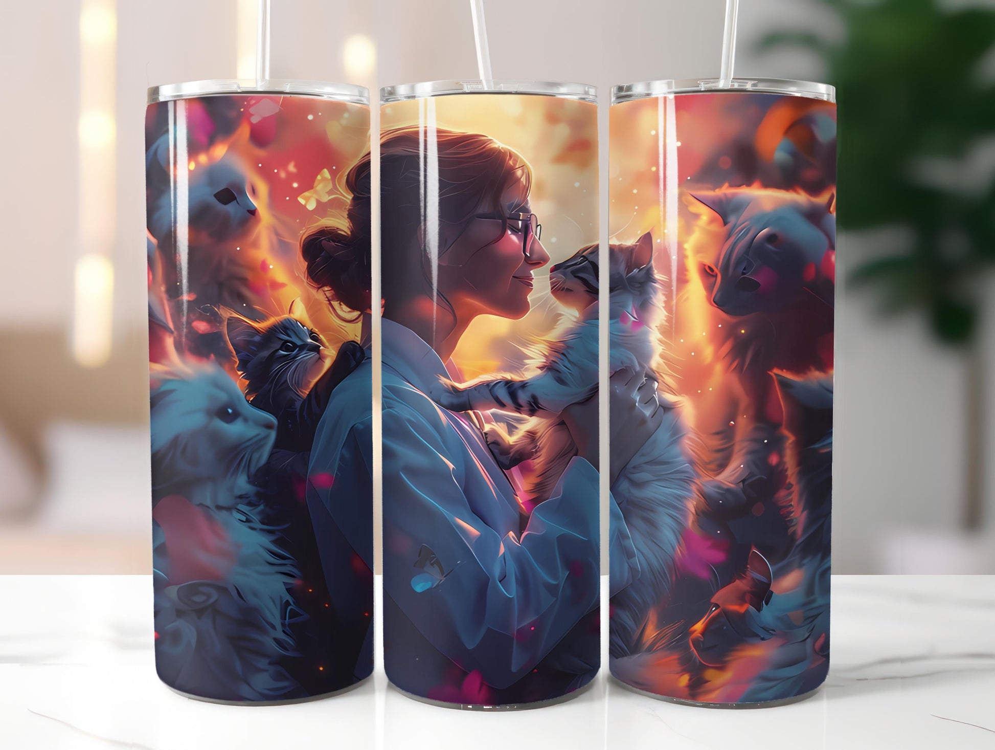 Veterinarian Profession 4 Tumbler Wrap - CraftNest - Digital Crafting and Art