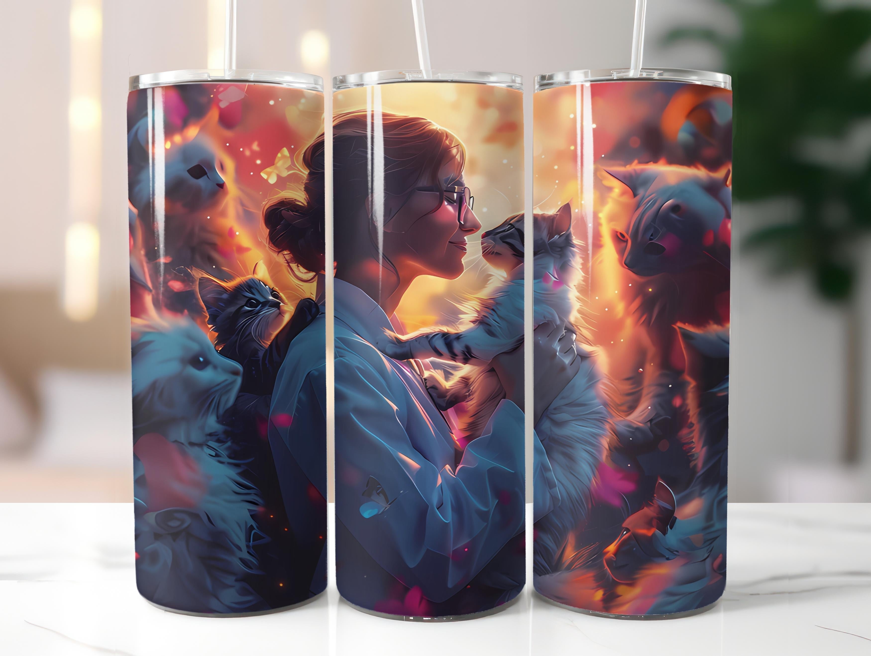 Veterinarian Profession 4 Tumbler Wrap - CraftNest - Digital Crafting and Art